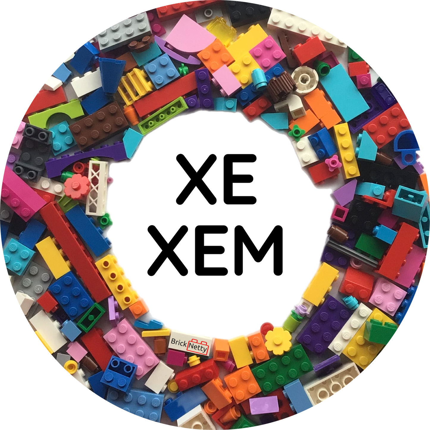 Badge- Pronoun Badge Xe/ Xem