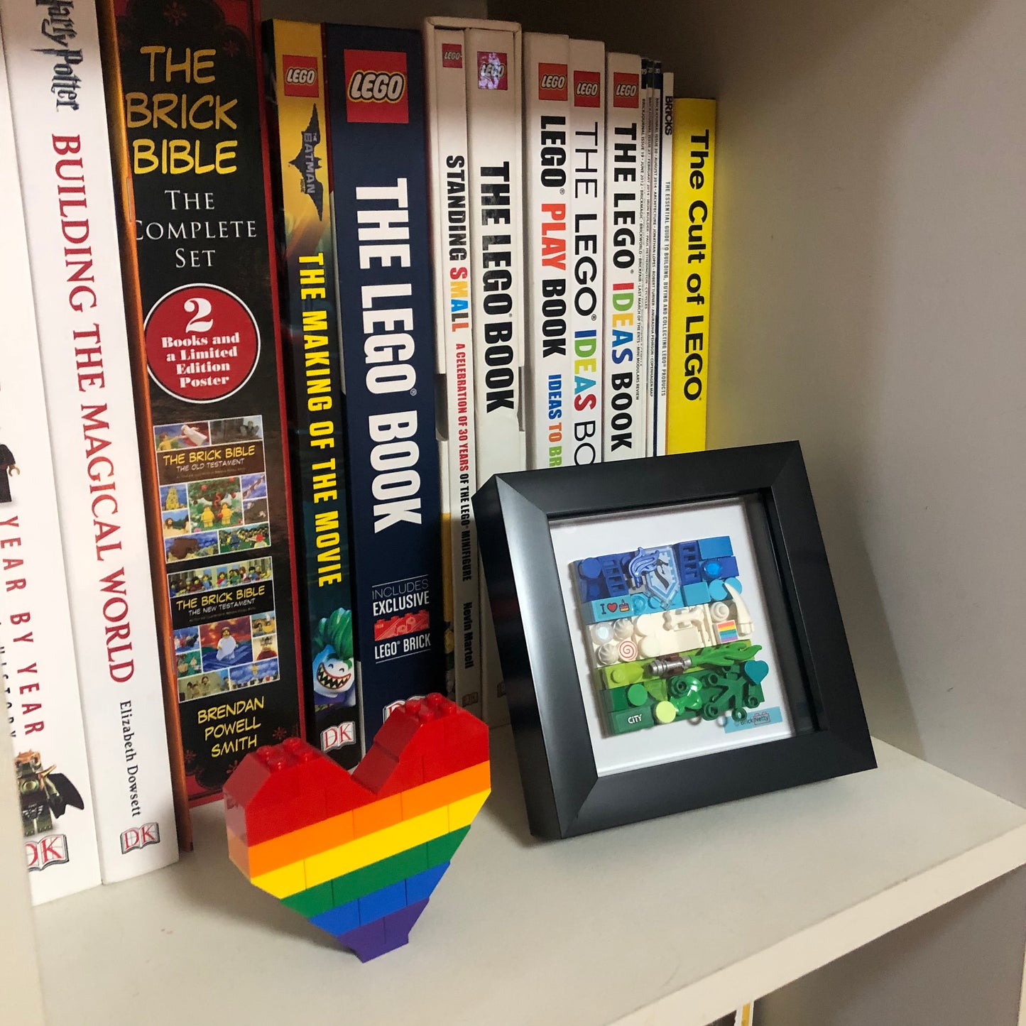 Collage Art- Gay Male Pride Flag