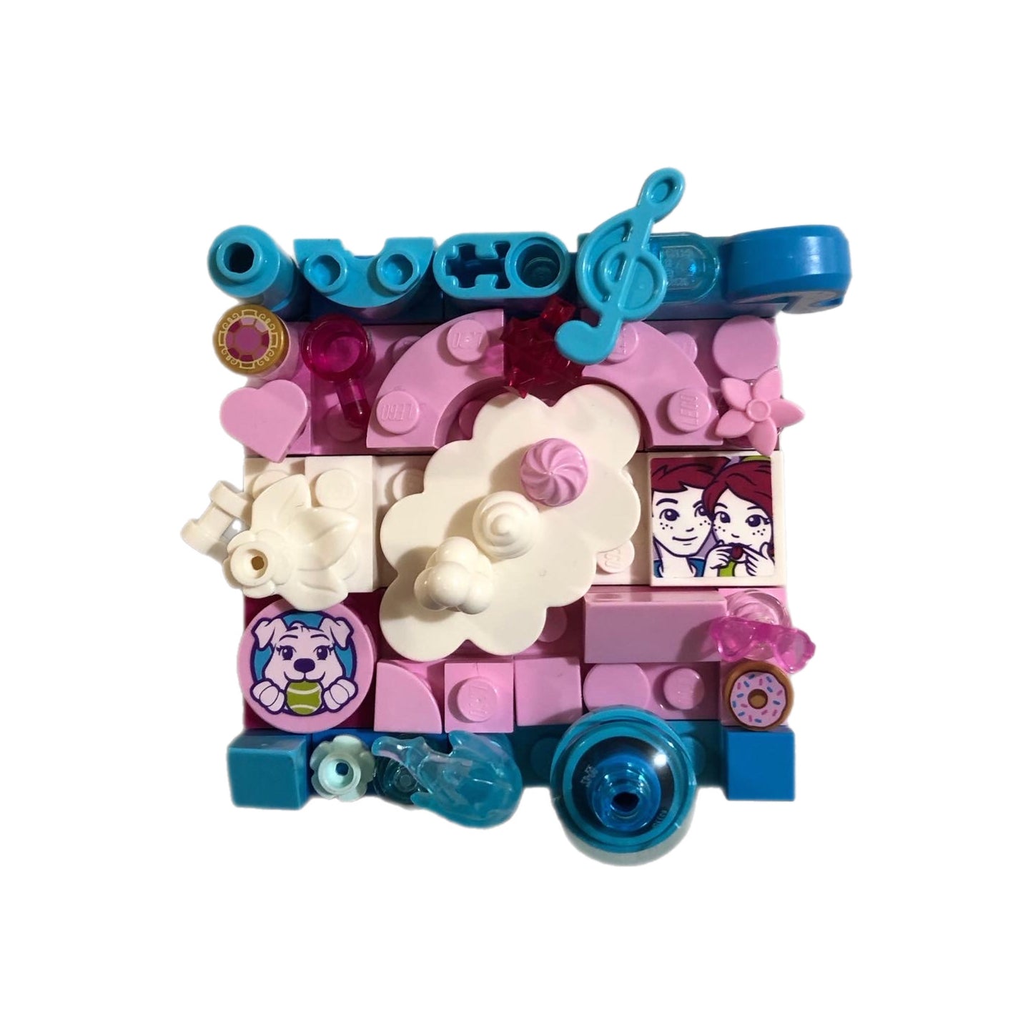 Collage Art- Trans Pride Flag