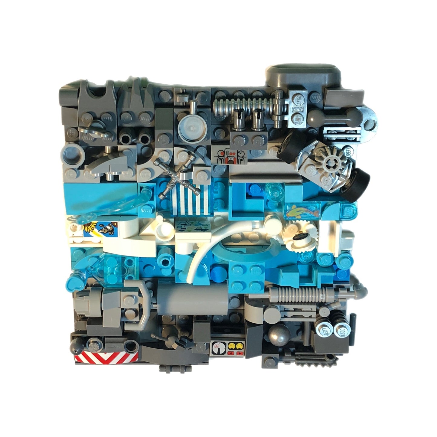 Collage Art- Demiboy Pride Flag