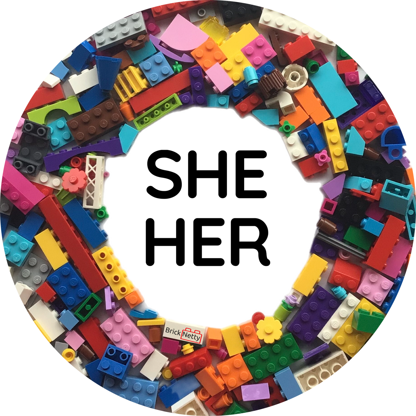 Badge- Pronoun Badge She/ Her