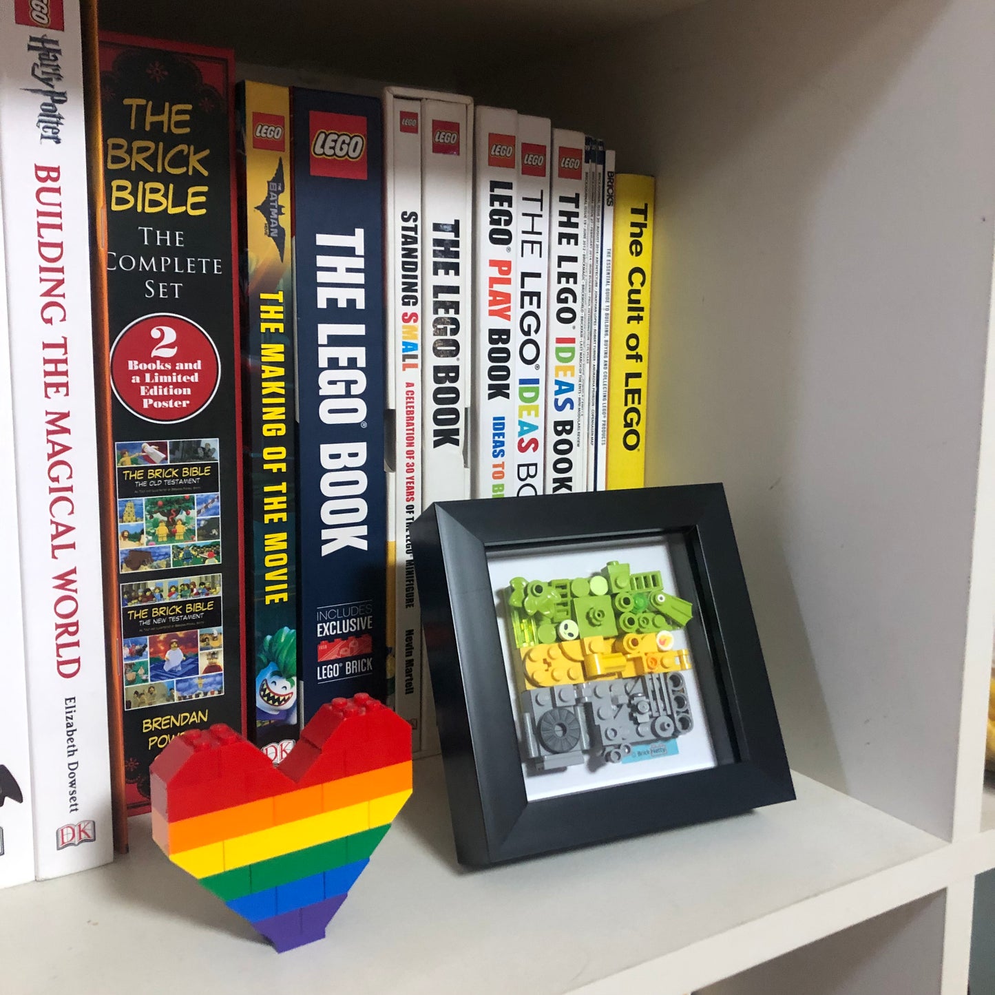 Collage Art- Lithromantic Pride Flag