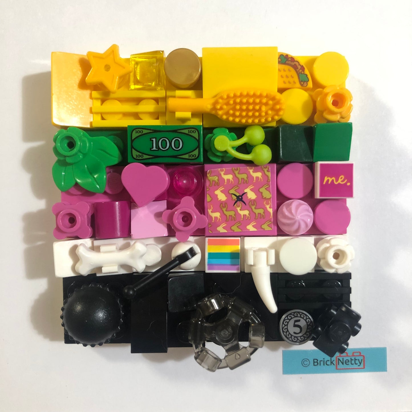Collage Art- Ceterosexual Pride Flag