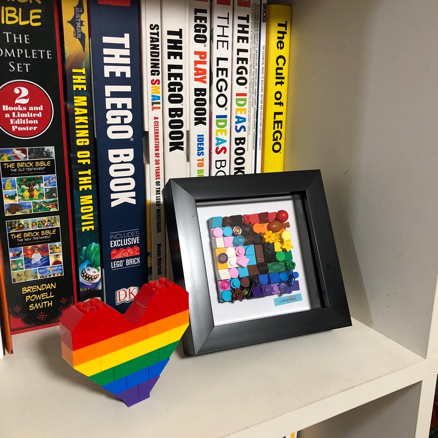 Collage Art- Inclusive Pride Flag