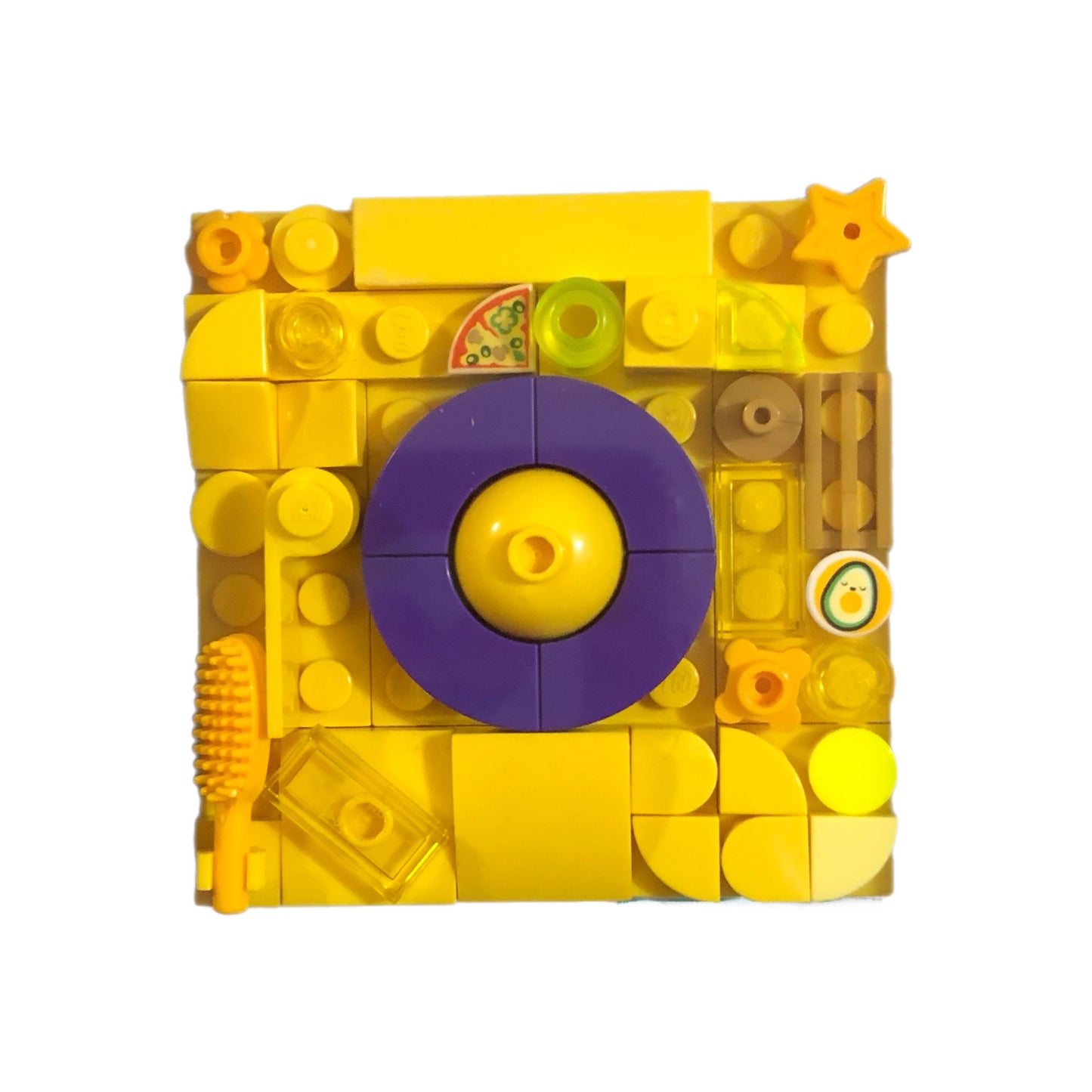 Collage Art- Intersex Pride Flag