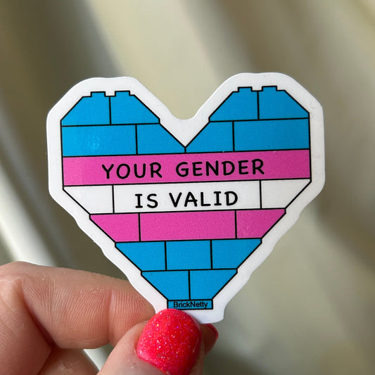 BN Sticker- Trans- Your Gender Is Valid