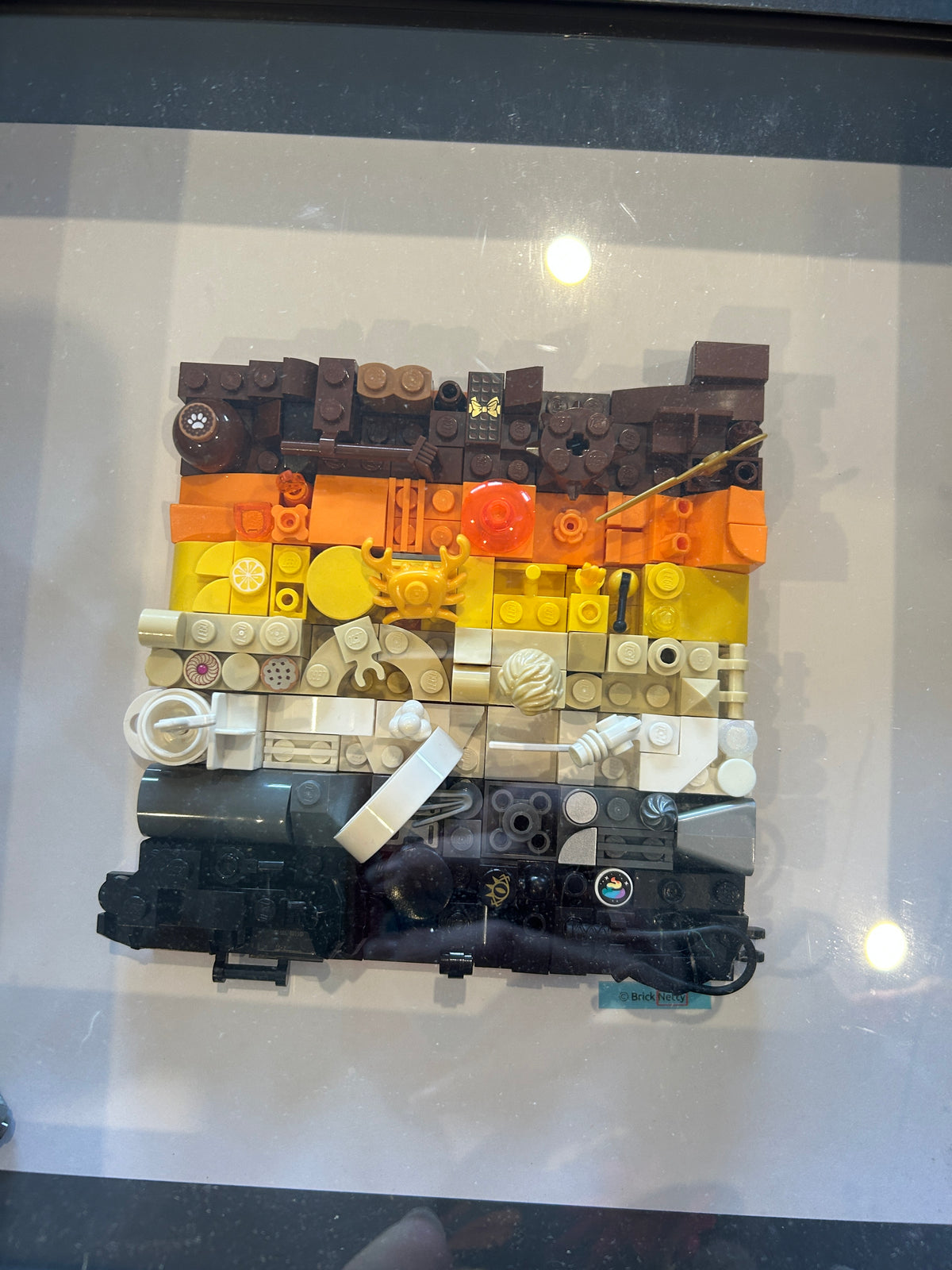Collage Art- Bear Pride Flag