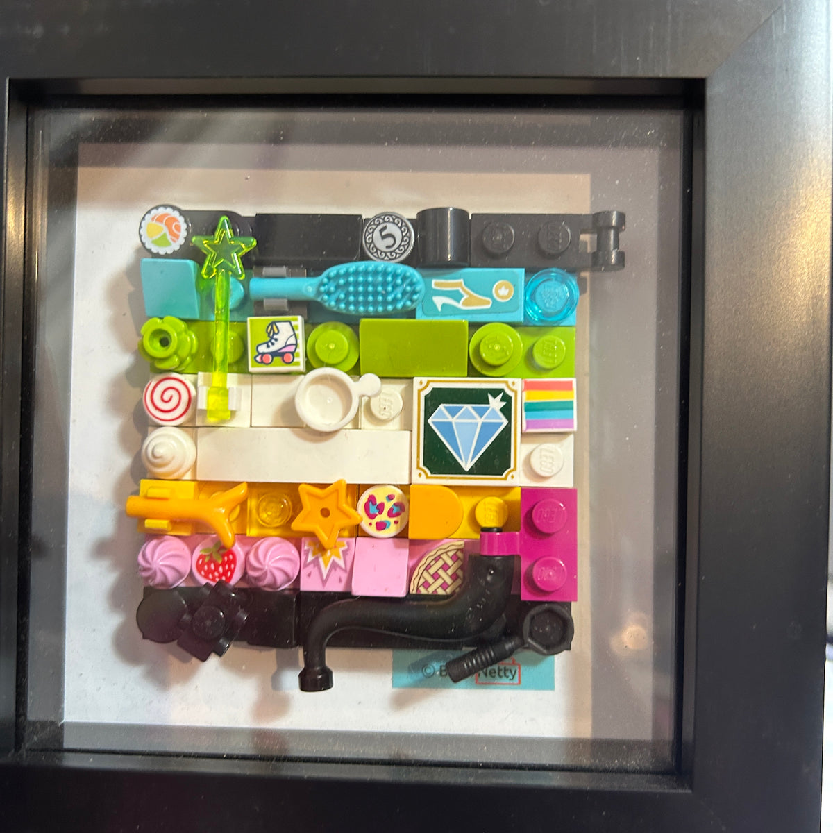 Collage Art- Queer Pride Flag
