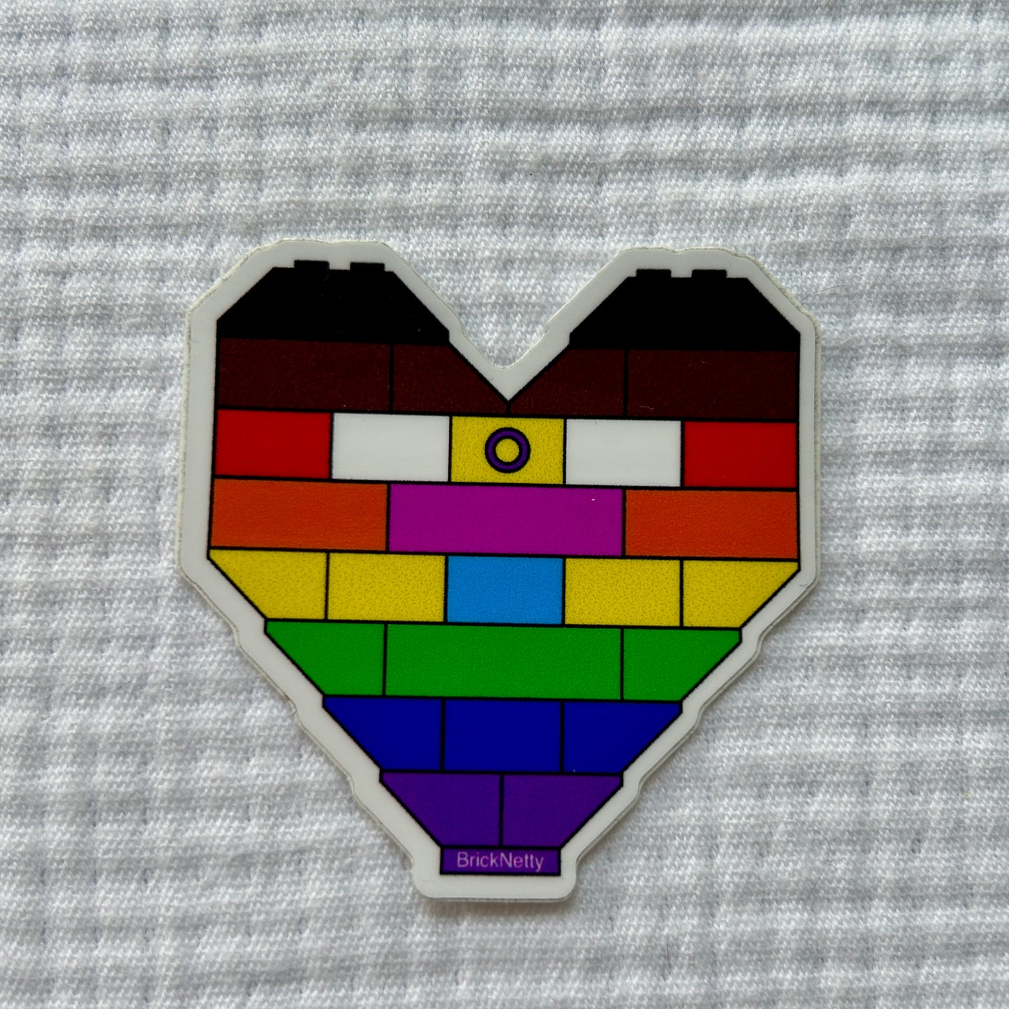 BN Sticker- Inclusive- Pride Heart