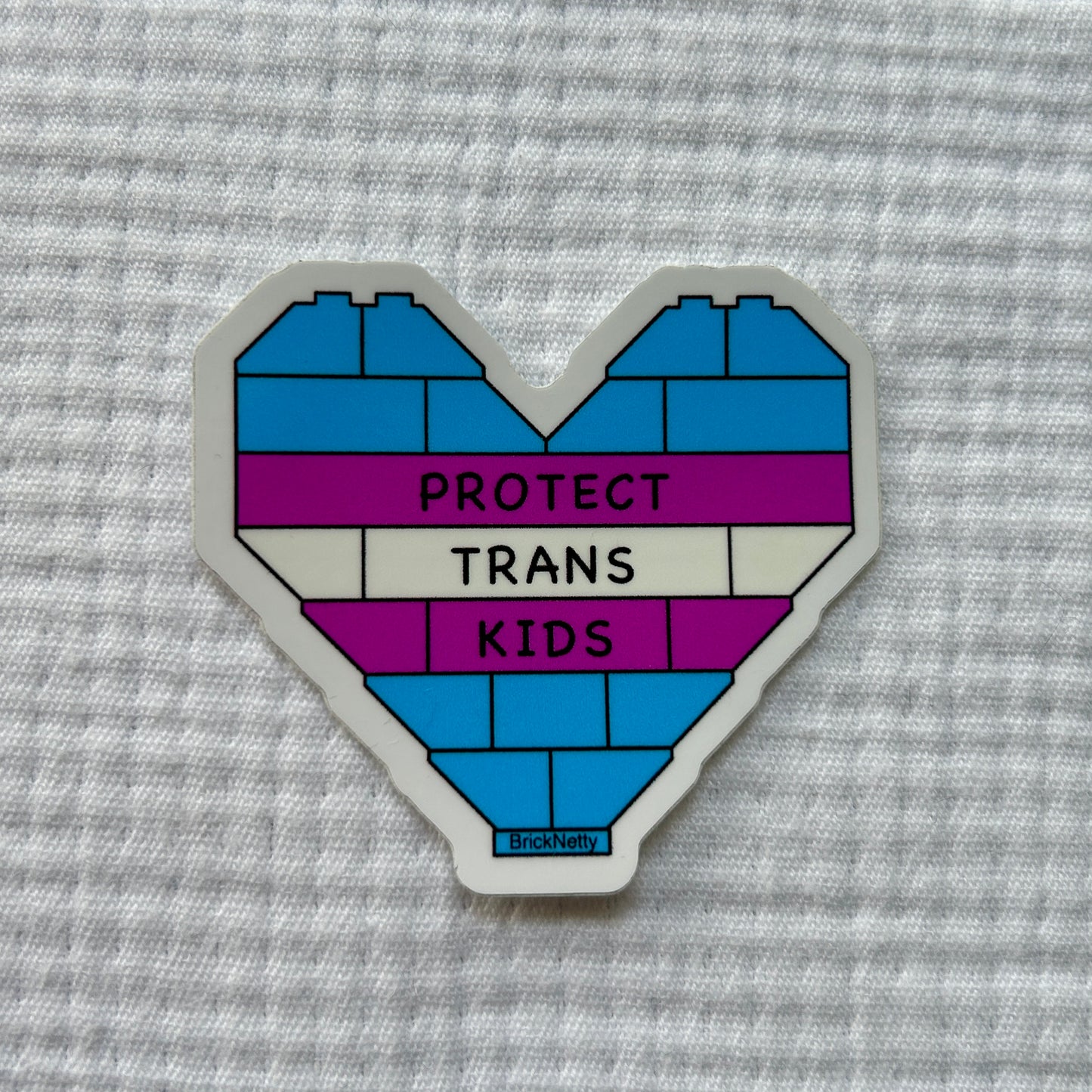 BN Sticker- Trans- Protect Trans Kids