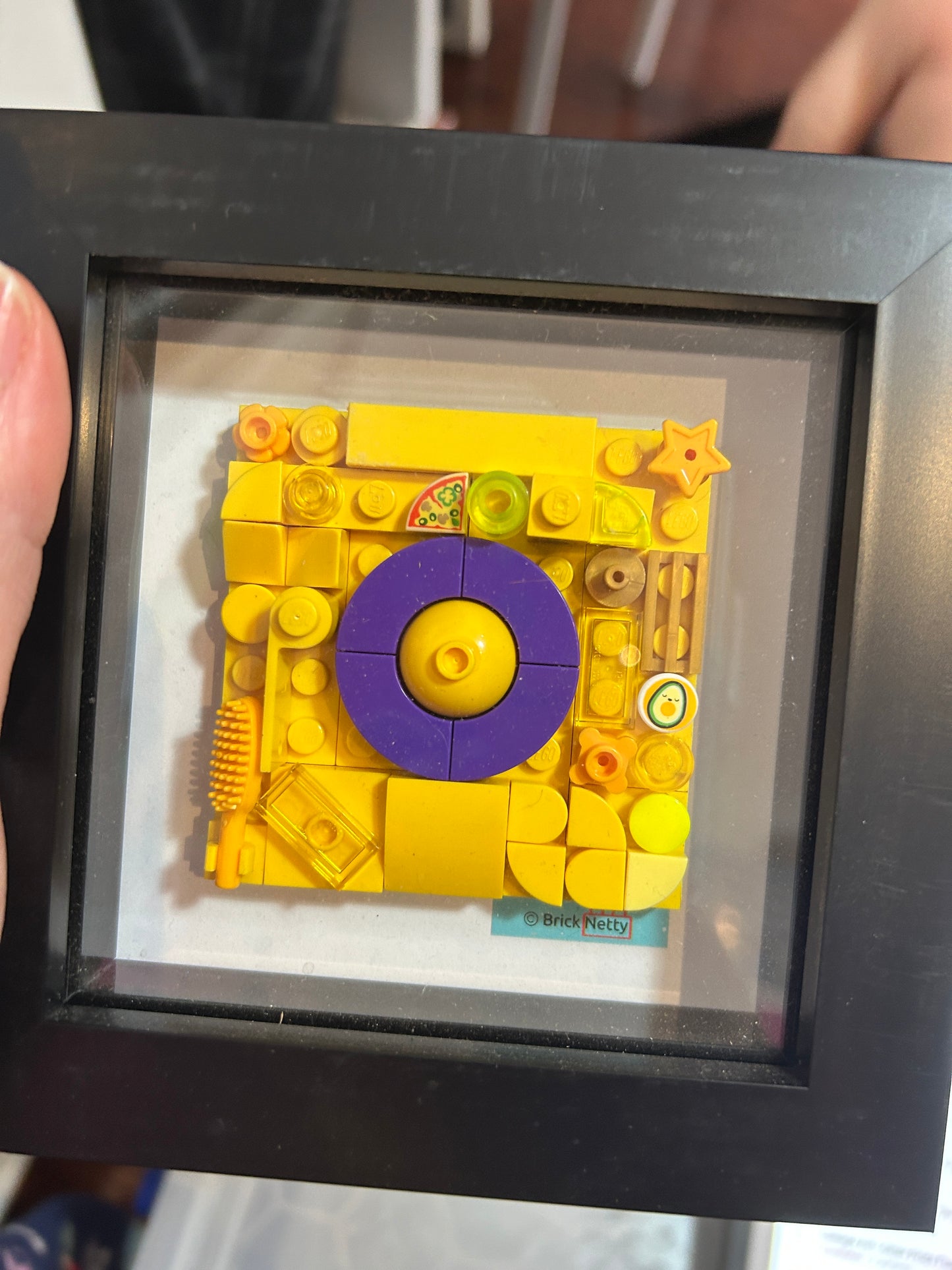 Collage Art- Intersex Pride Flag