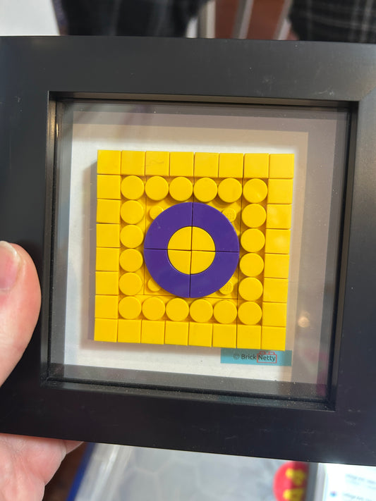 Collage Art- Intersex Pride Flag