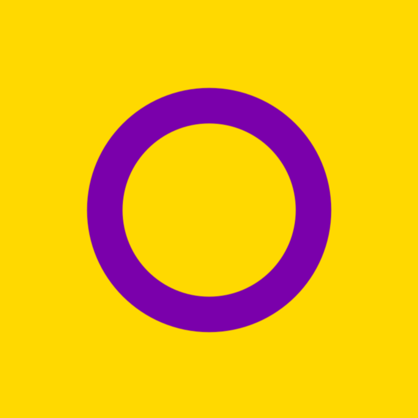 BrickNetty Pride Heart - Intersex Pride Flag