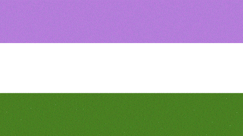 BrickNetty Pride Heart - Genderqueer Pride Flag