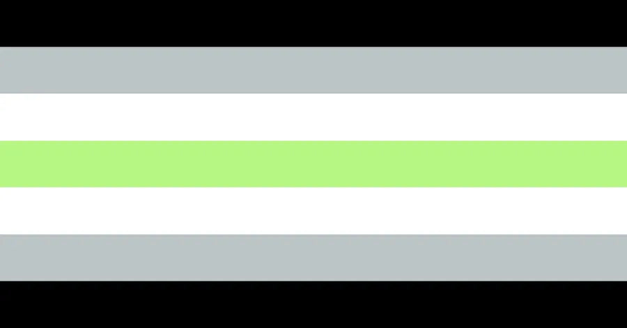 Collage Art- Agender Pride Flag