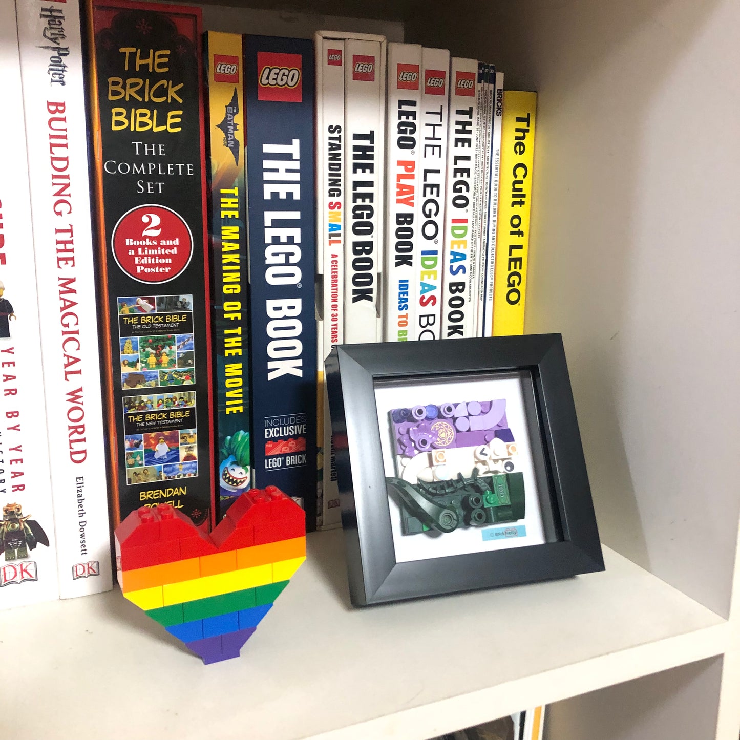 Collage Art- Genderqueer Pride Flag