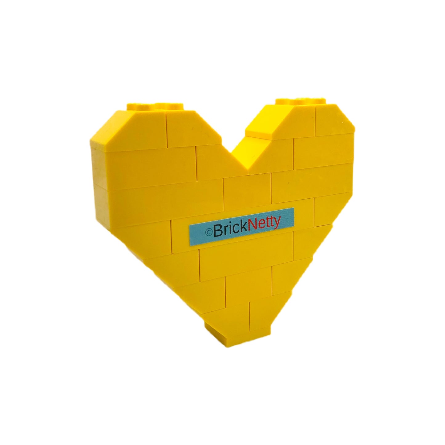 BrickNetty Pride Heart - Intersex Pride Flag
