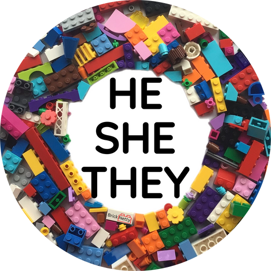 Badge- Pronoun Badge He/ She/ They
