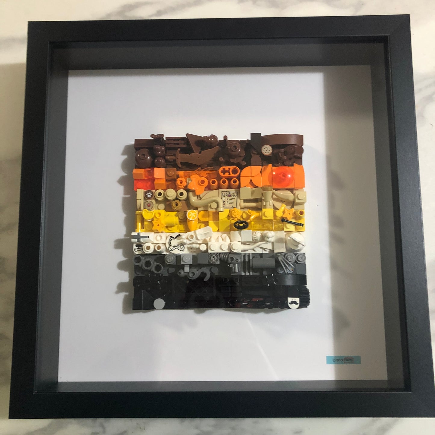 Collage Art- Bear Pride Flag