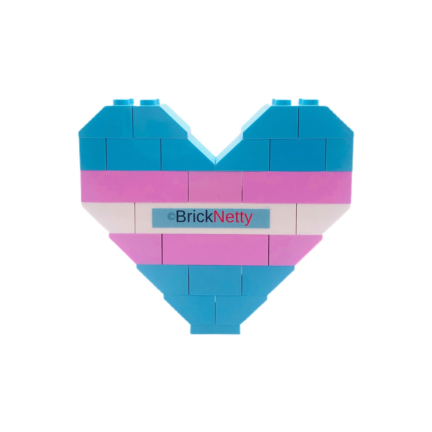 BrickNetty Pride Heart - Trans*