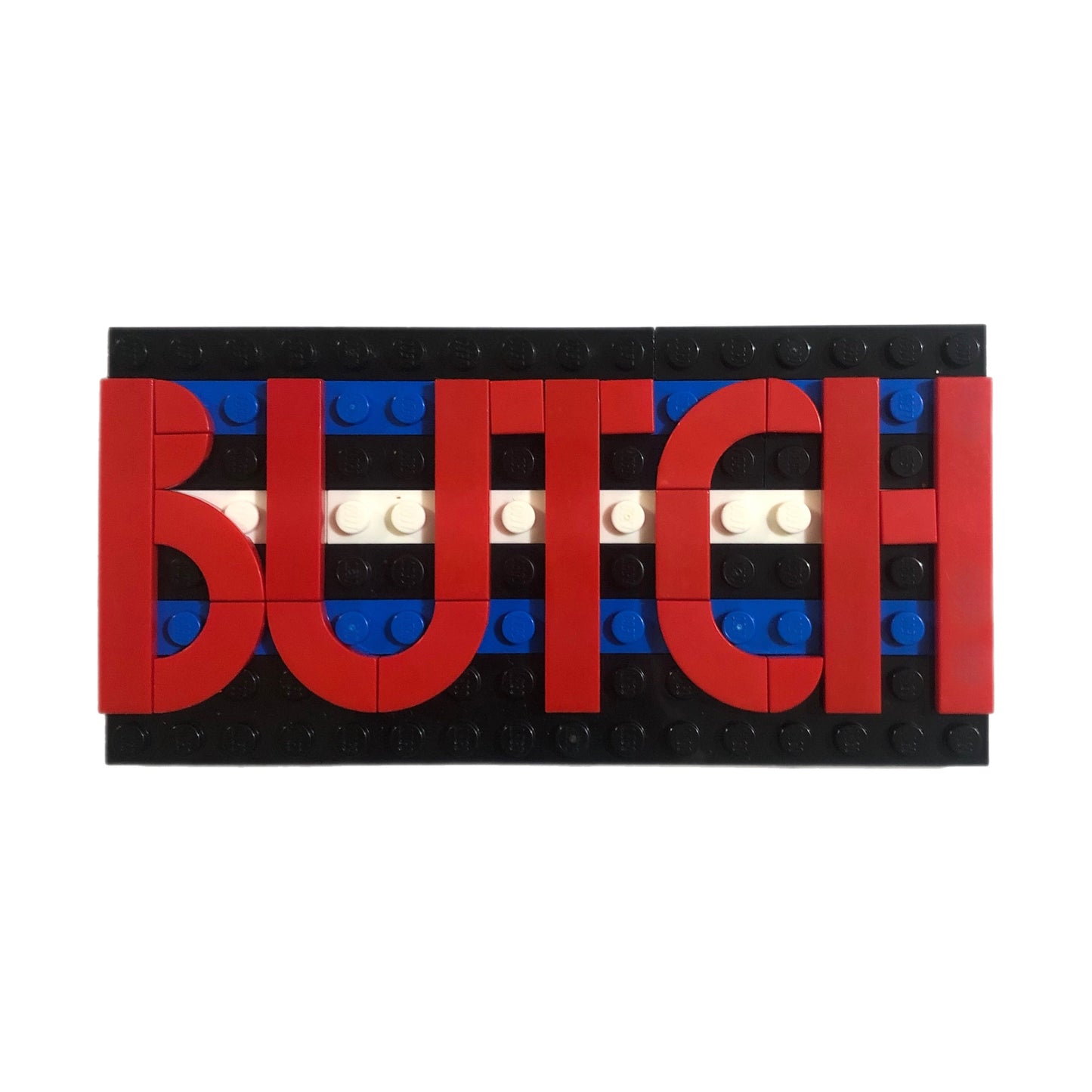 Small Pride Word Collage- Butch