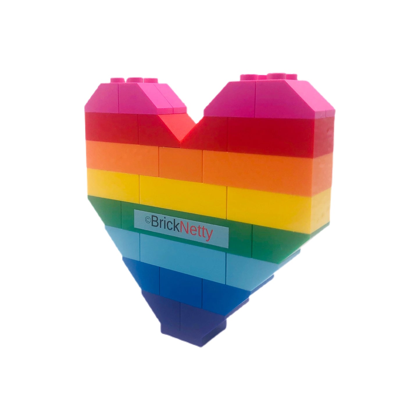 BrickNetty Pride Heart - Gilbert Baker