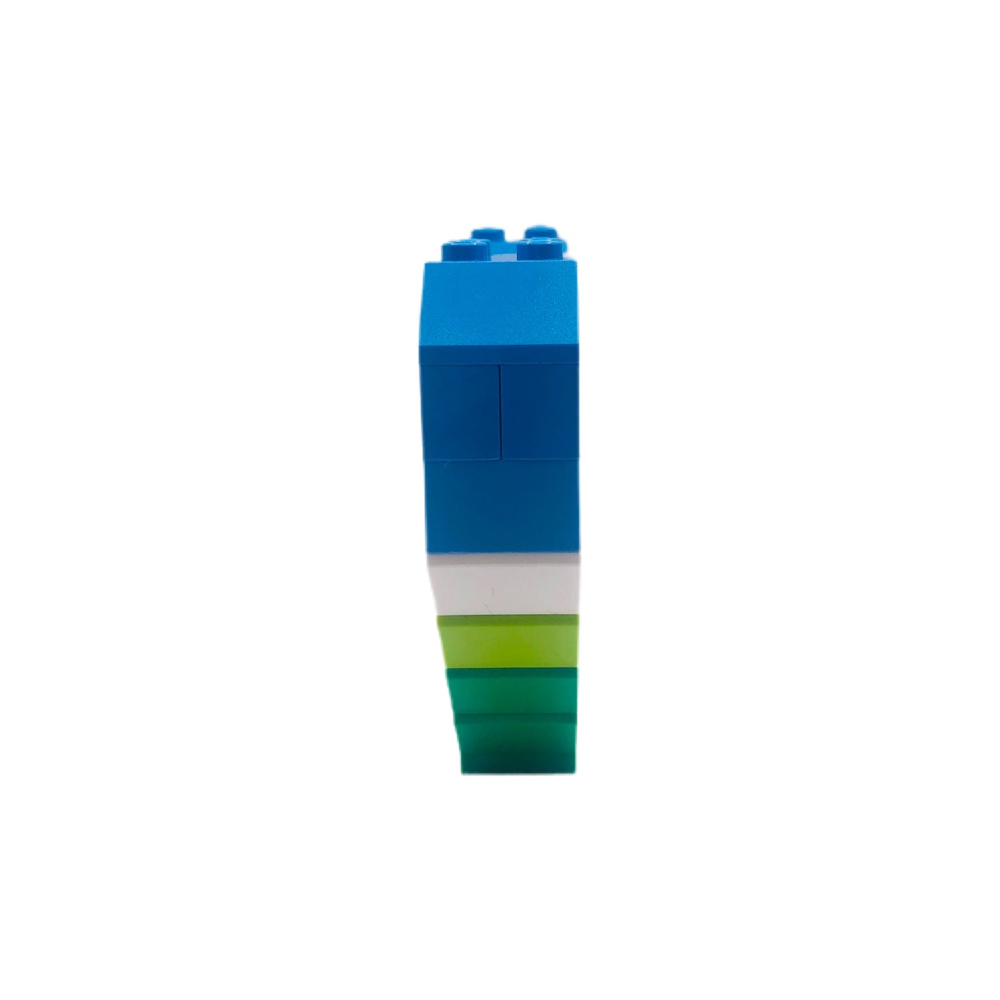 BrickNetty Pride Heart - Gay Male Pride Flag