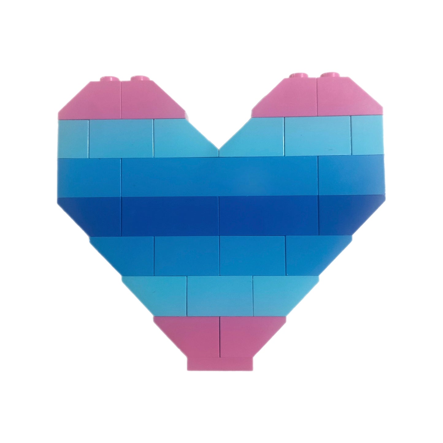 BrickNetty Pride Heart - Trans Masc