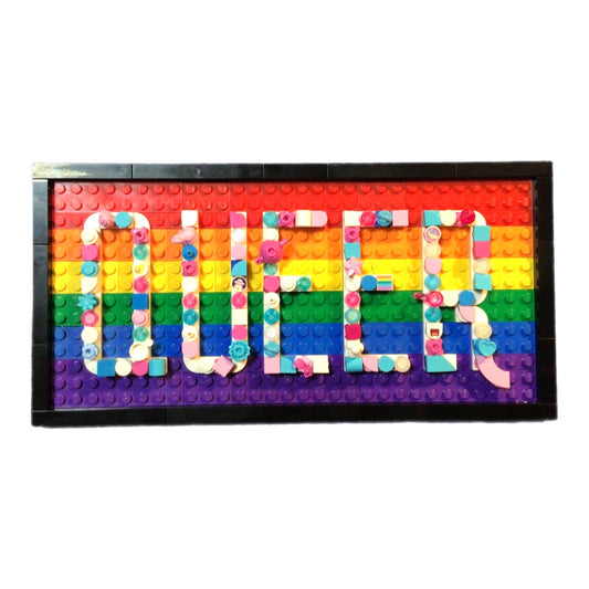 Pride Word Collage- Queer