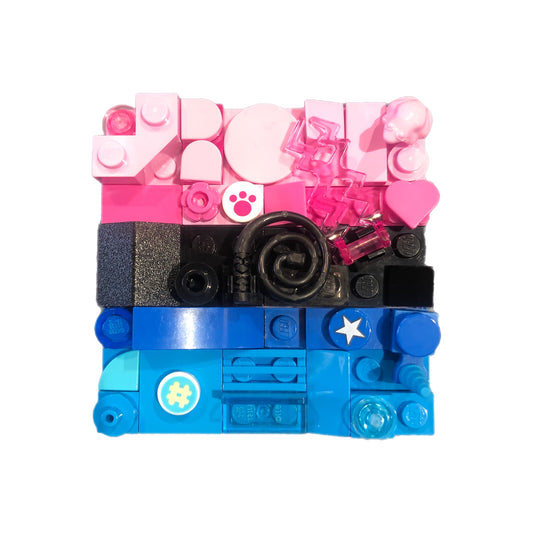 Collage Art- Omnisexual Pride Flag