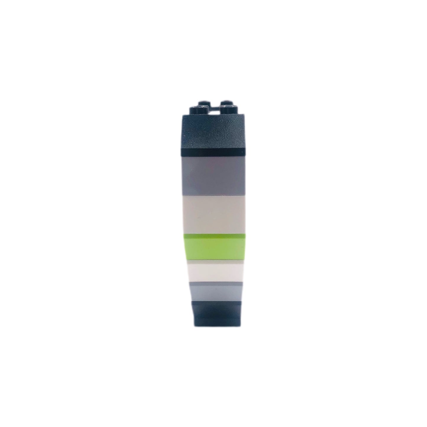 BrickNetty Pride Heart - Agender Pride Flag
