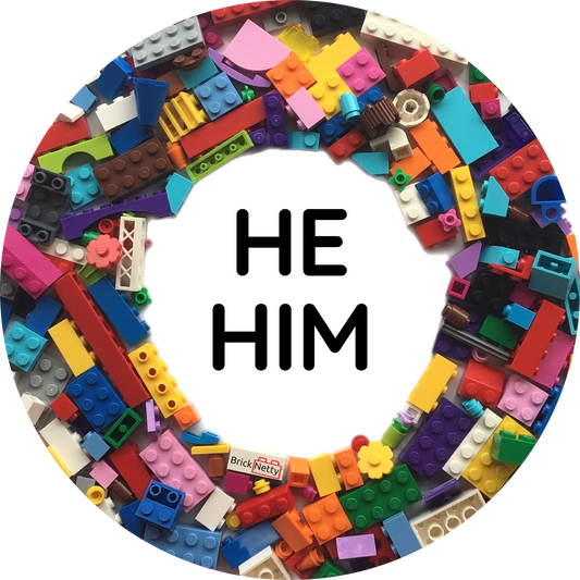 Badge- Pronoun Badge He/ Him
