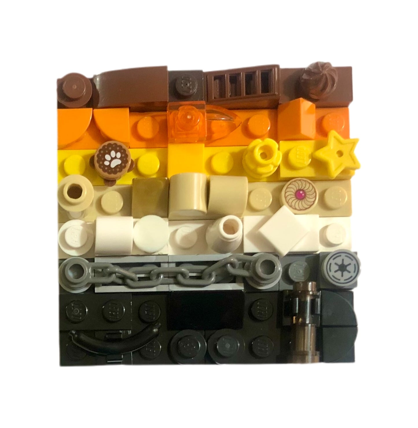 Collage Art- Bear Pride Flag