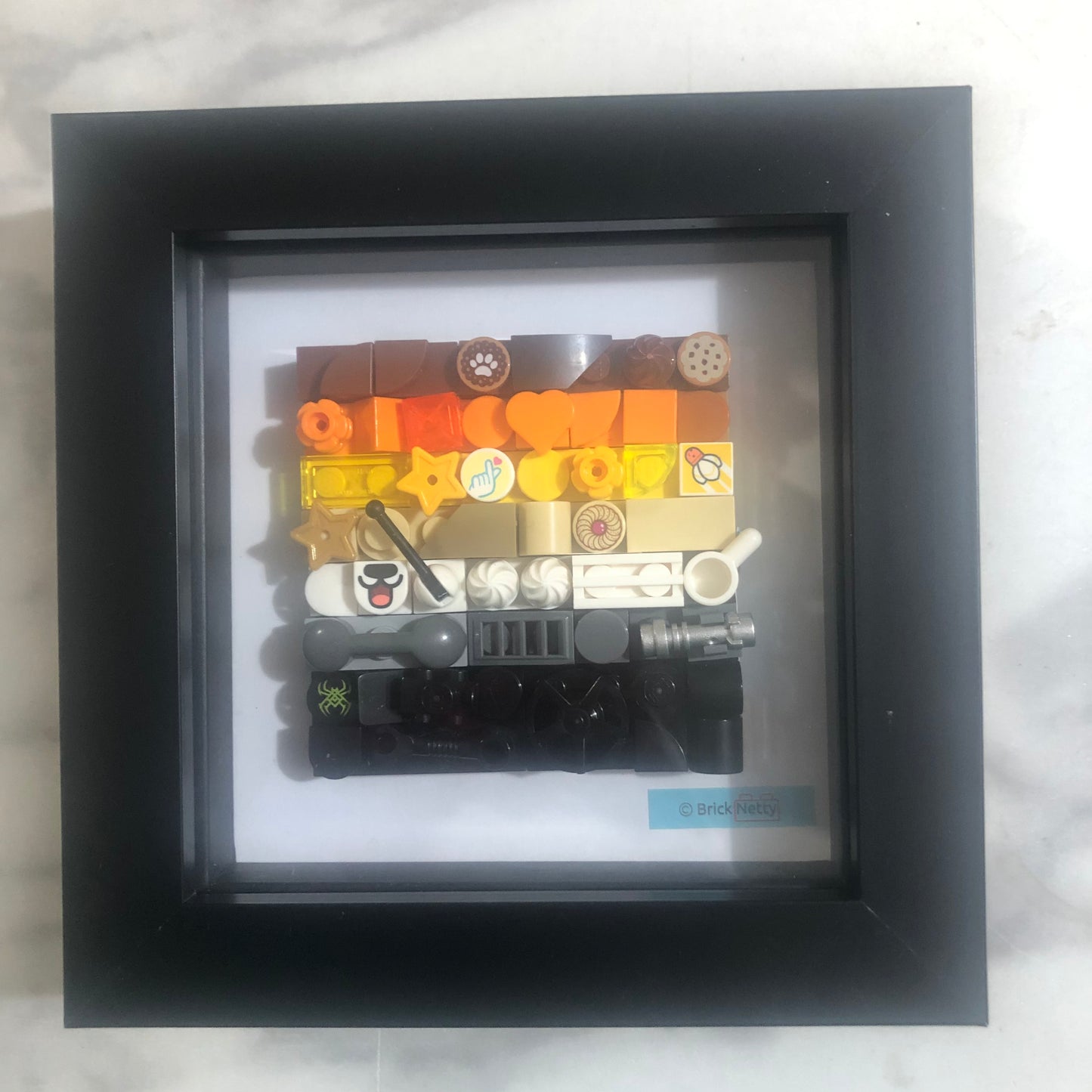 Collage Art- Bear Pride Flag