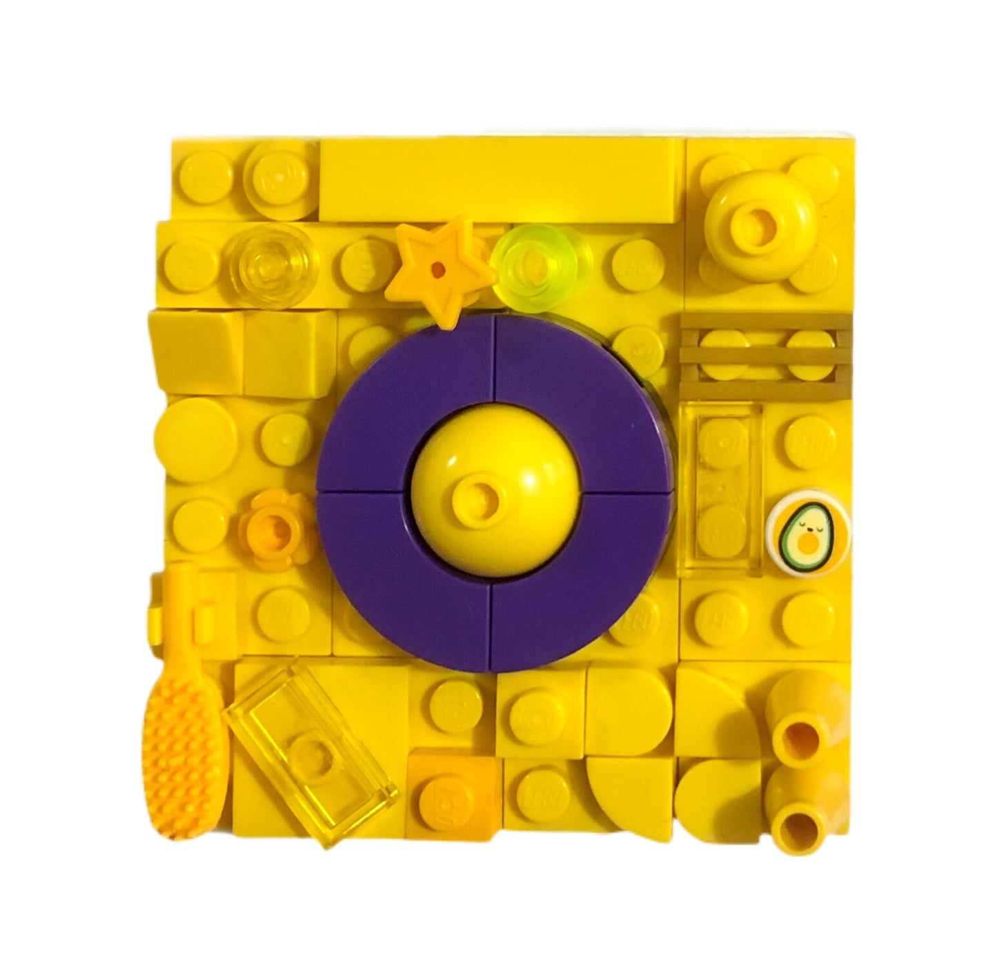 Collage Art- Intersex Pride Flag