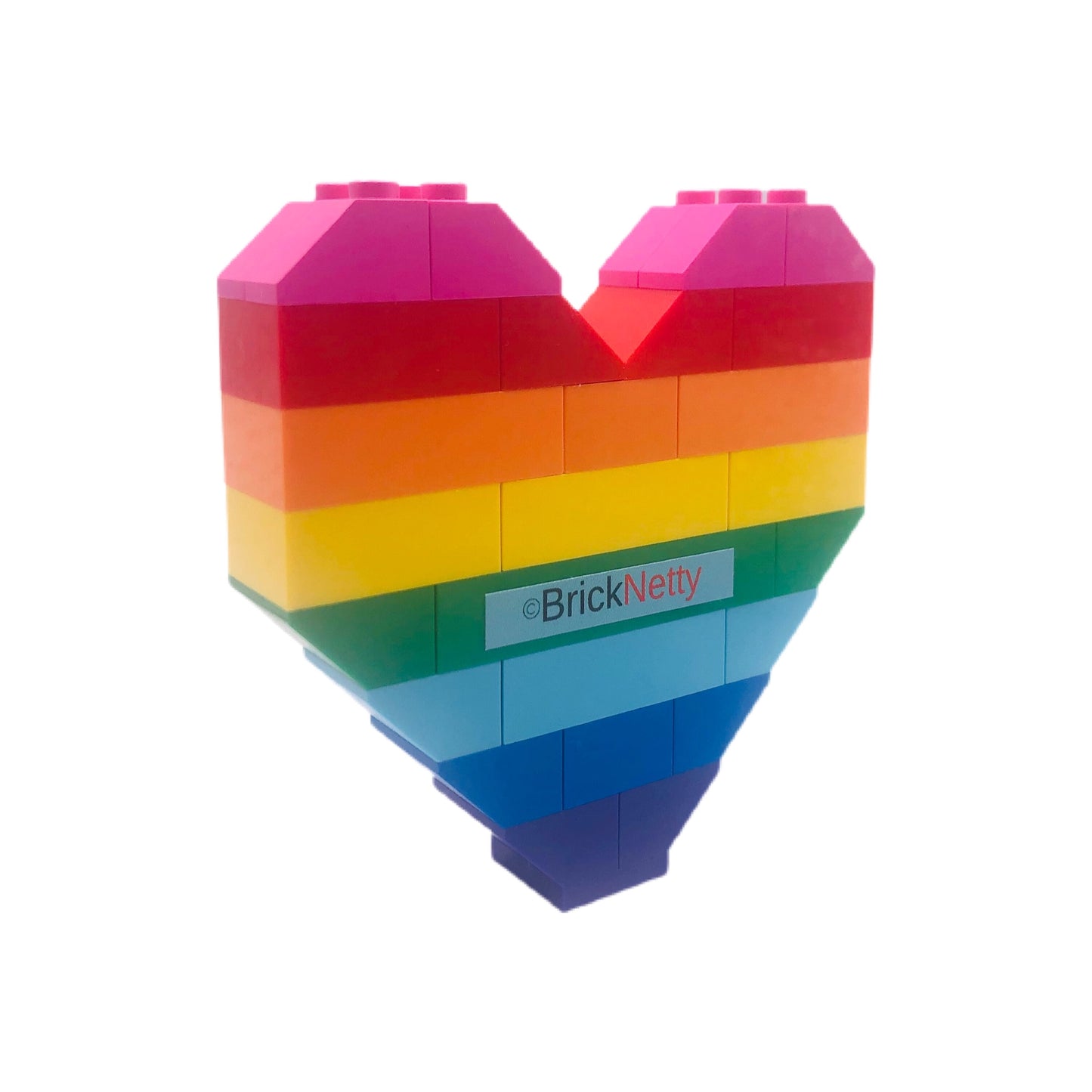 BrickNetty Pride Heart - Gilbert Baker