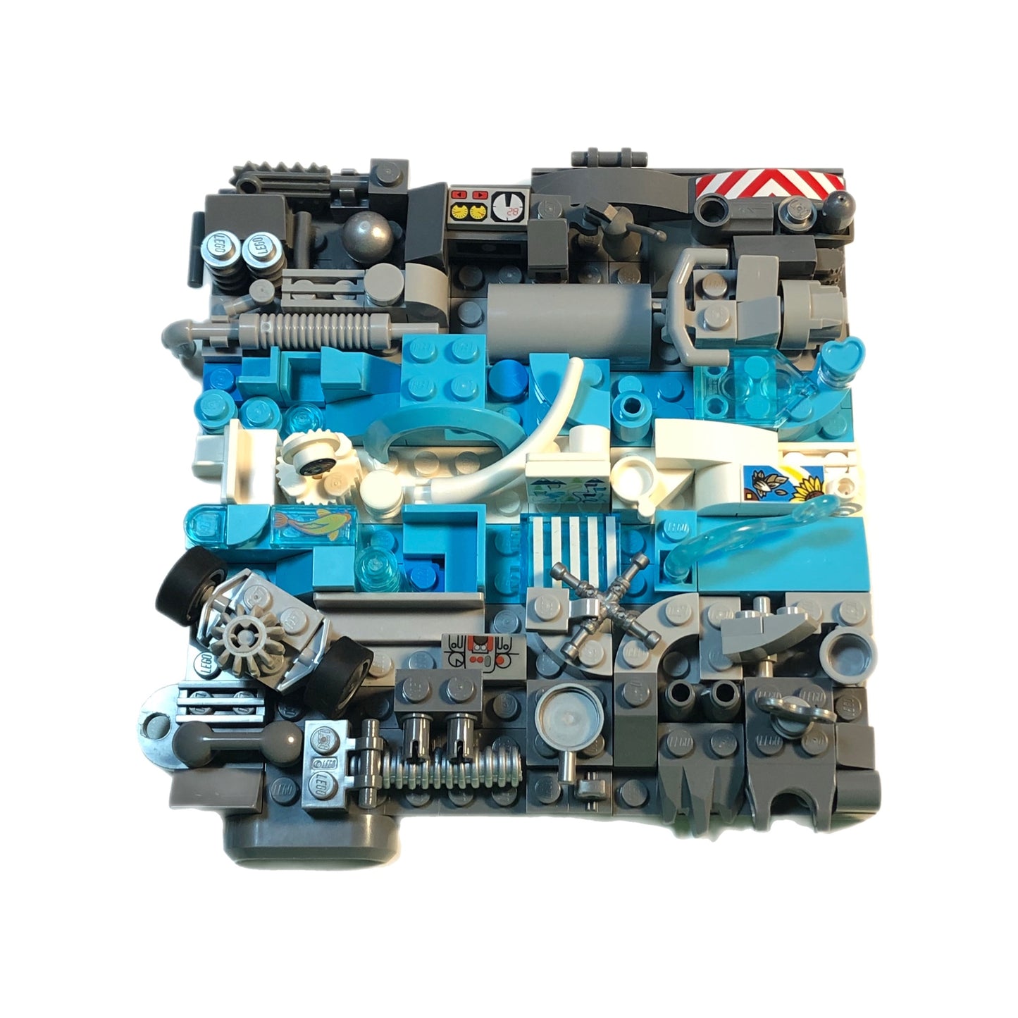 Collage Art- Demiboy Pride Flag