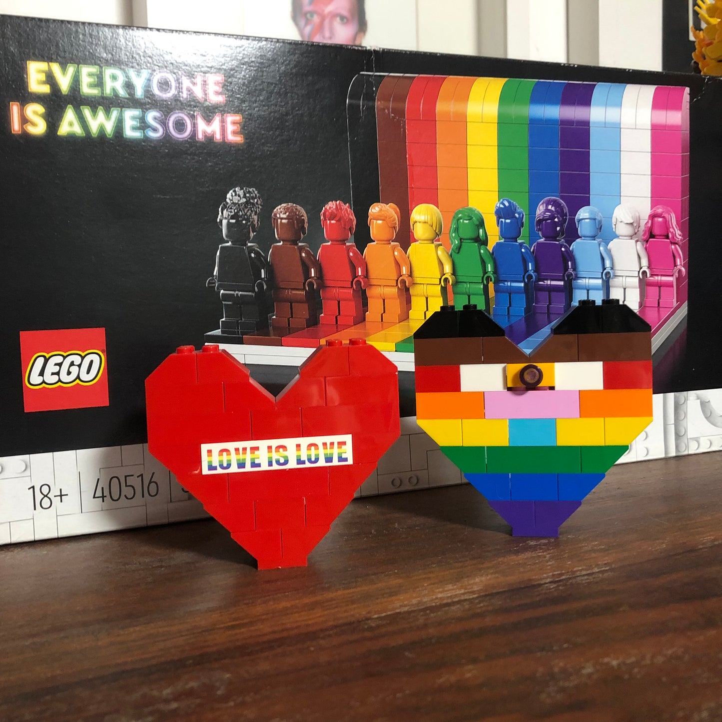 BrickNetty Pride Heart - Inclusive Pride Flag