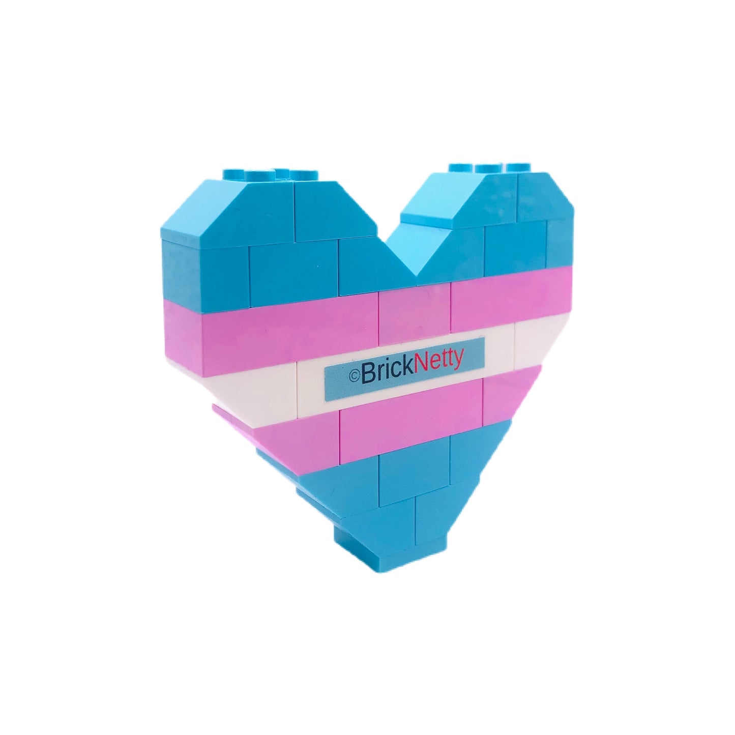 BrickNetty Pride Heart - Trans*