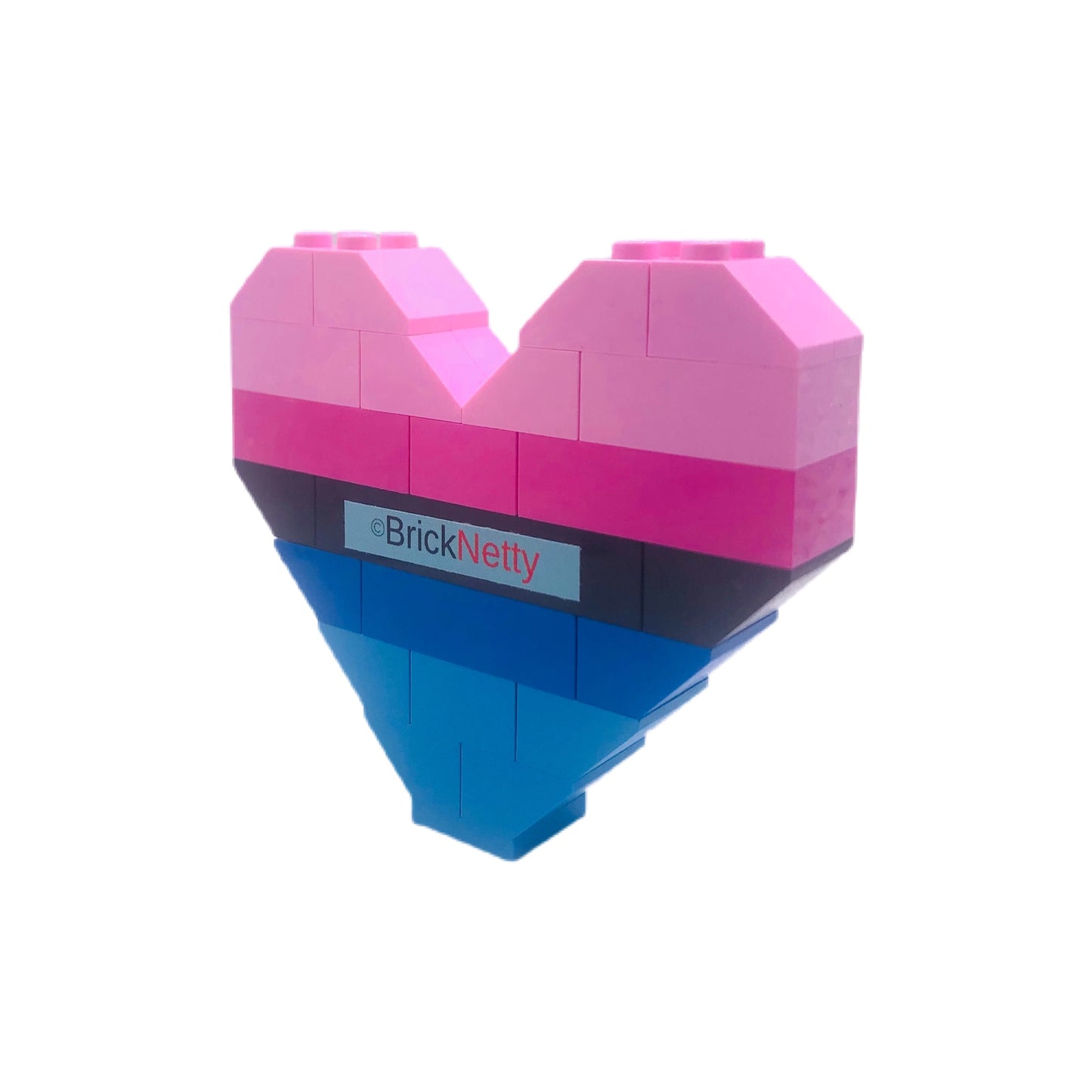 BrickNetty Pride Heart - Omnisexual
