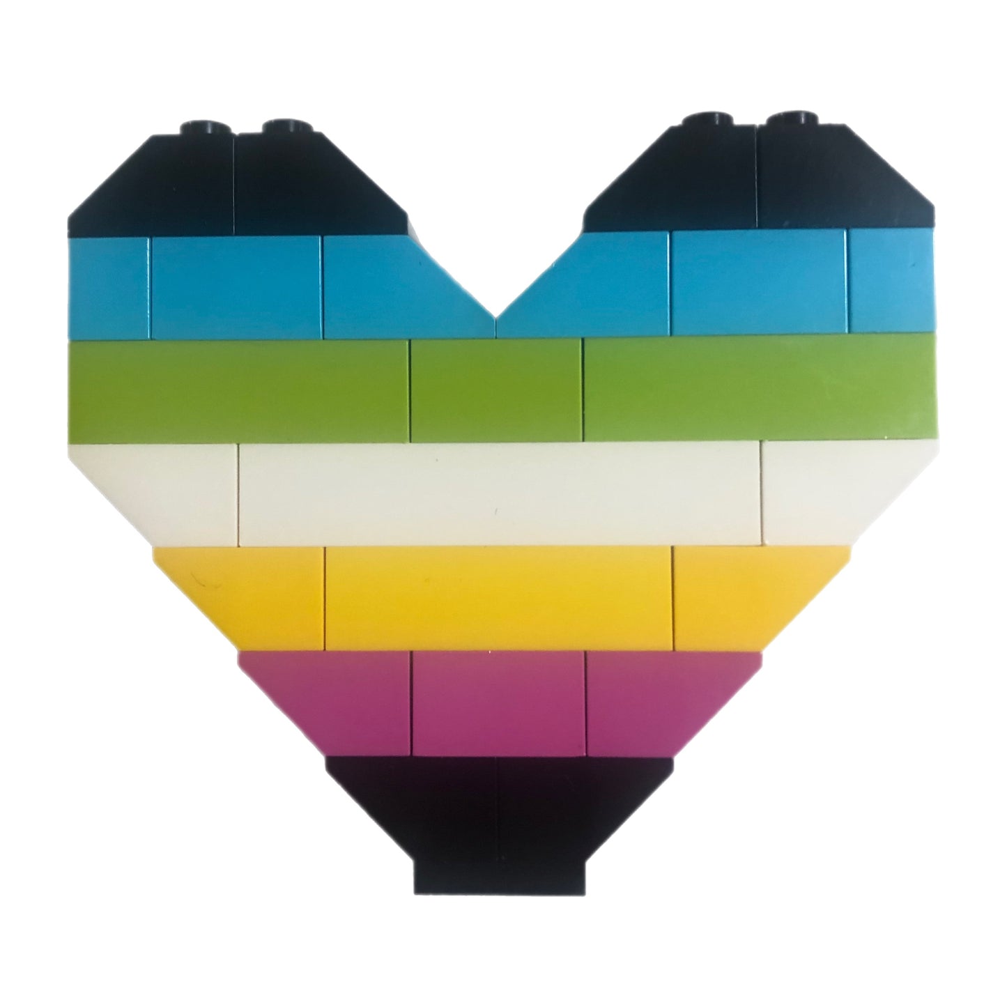 BrickNetty Pride Heart - Queer