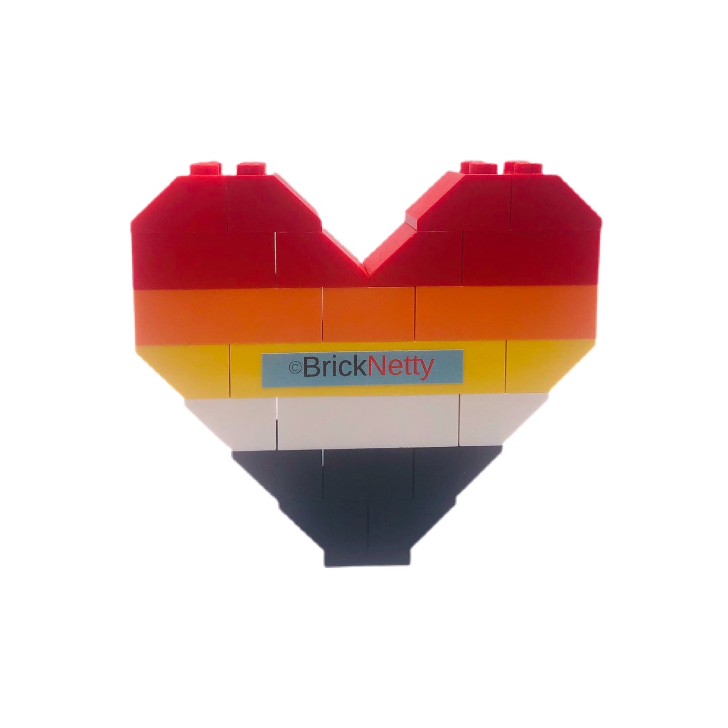 BrickNetty Pride Heart - Lithsexual