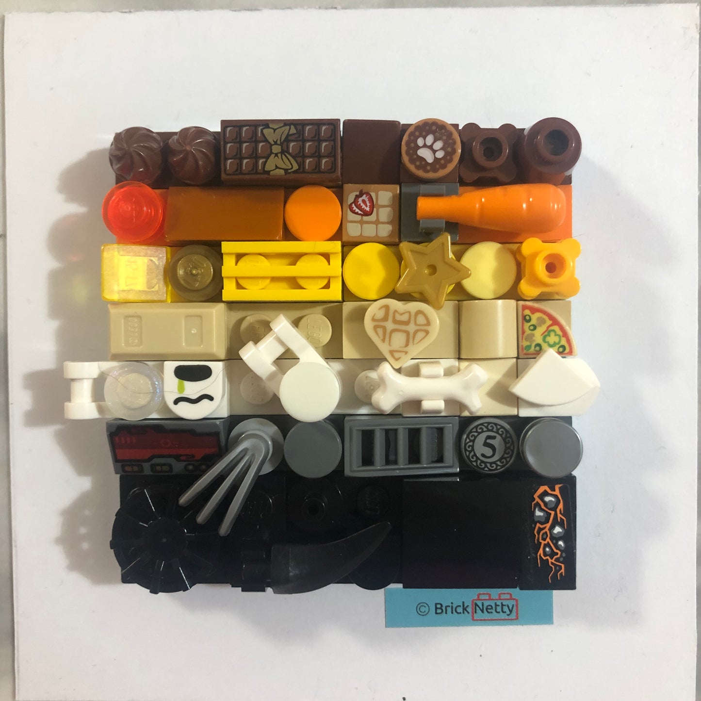 Collage Art- Bear Pride Flag