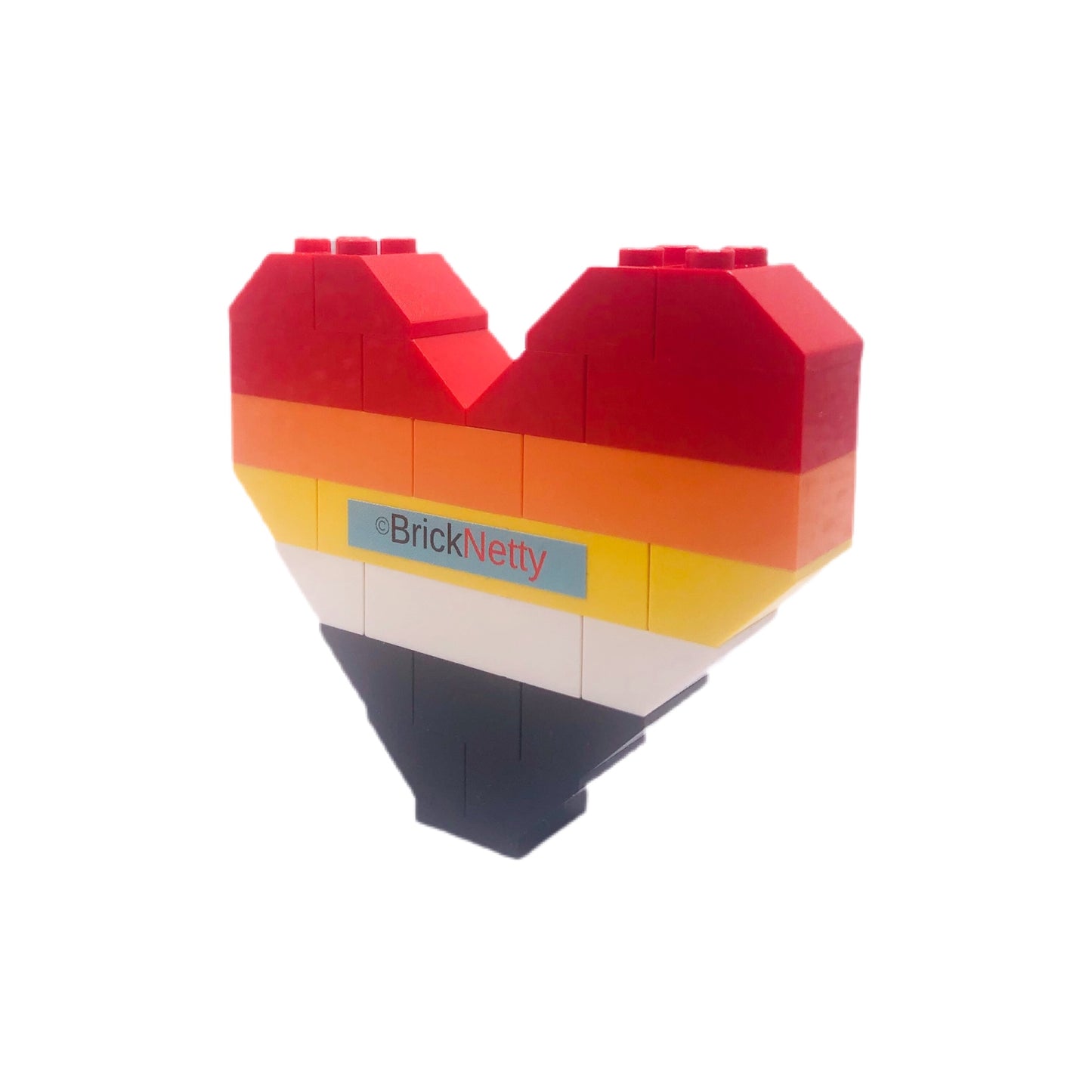 BrickNetty Pride Heart - Lithsexual