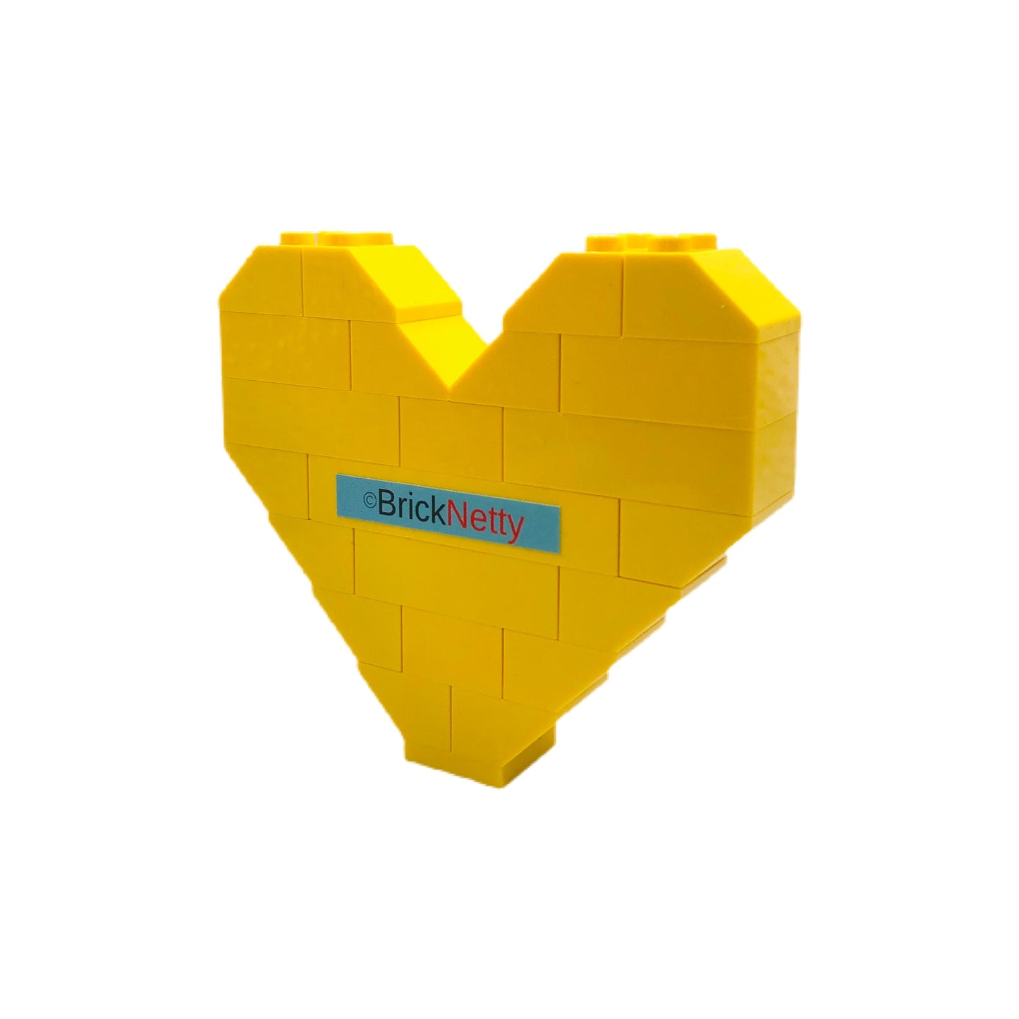 BrickNetty Pride Heart - Intersex Pride Flag