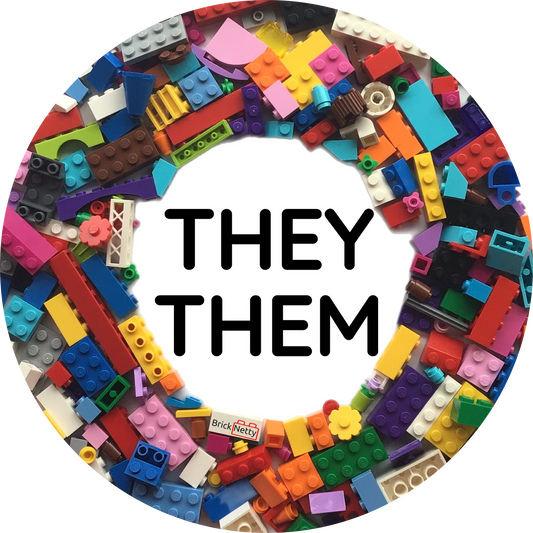 Badge- Pronoun Badge They/ Them