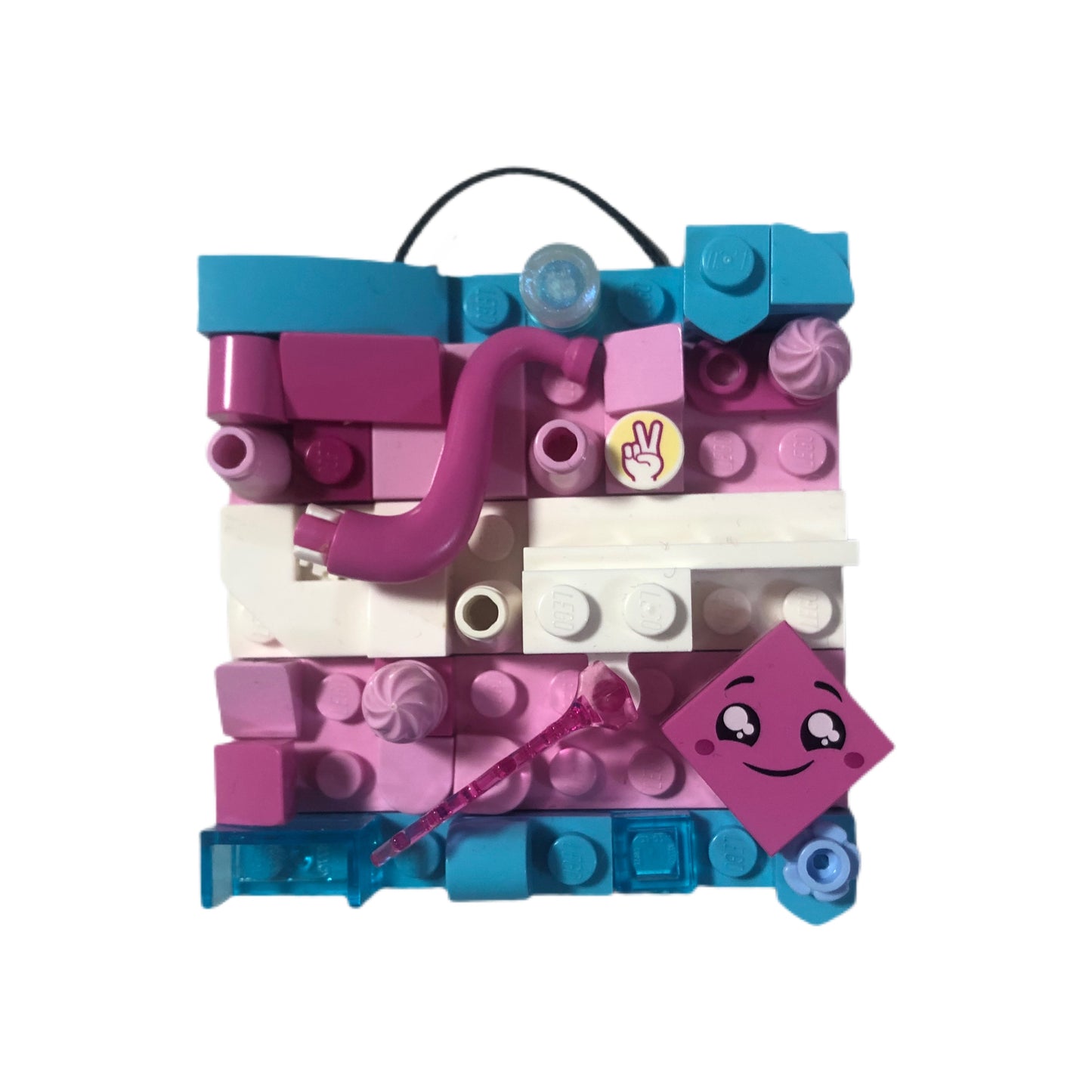 Collage Art- Trans Pride Flag