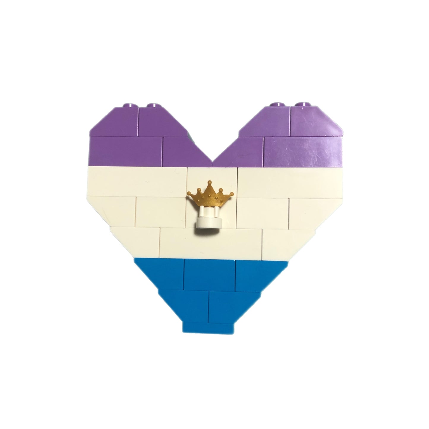 BrickNetty Pride Heart - Drag Pride Flag