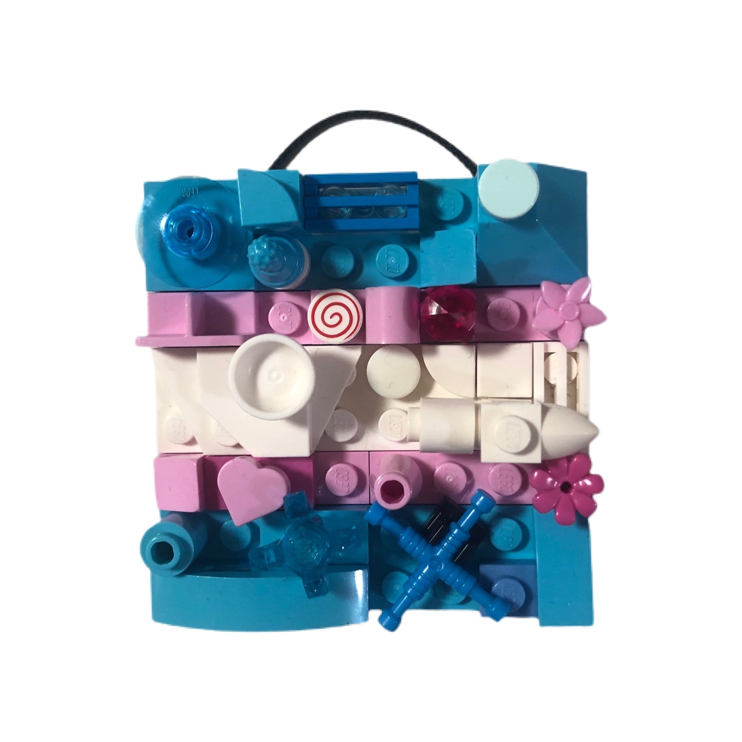 Collage Art- Trans Pride Flag
