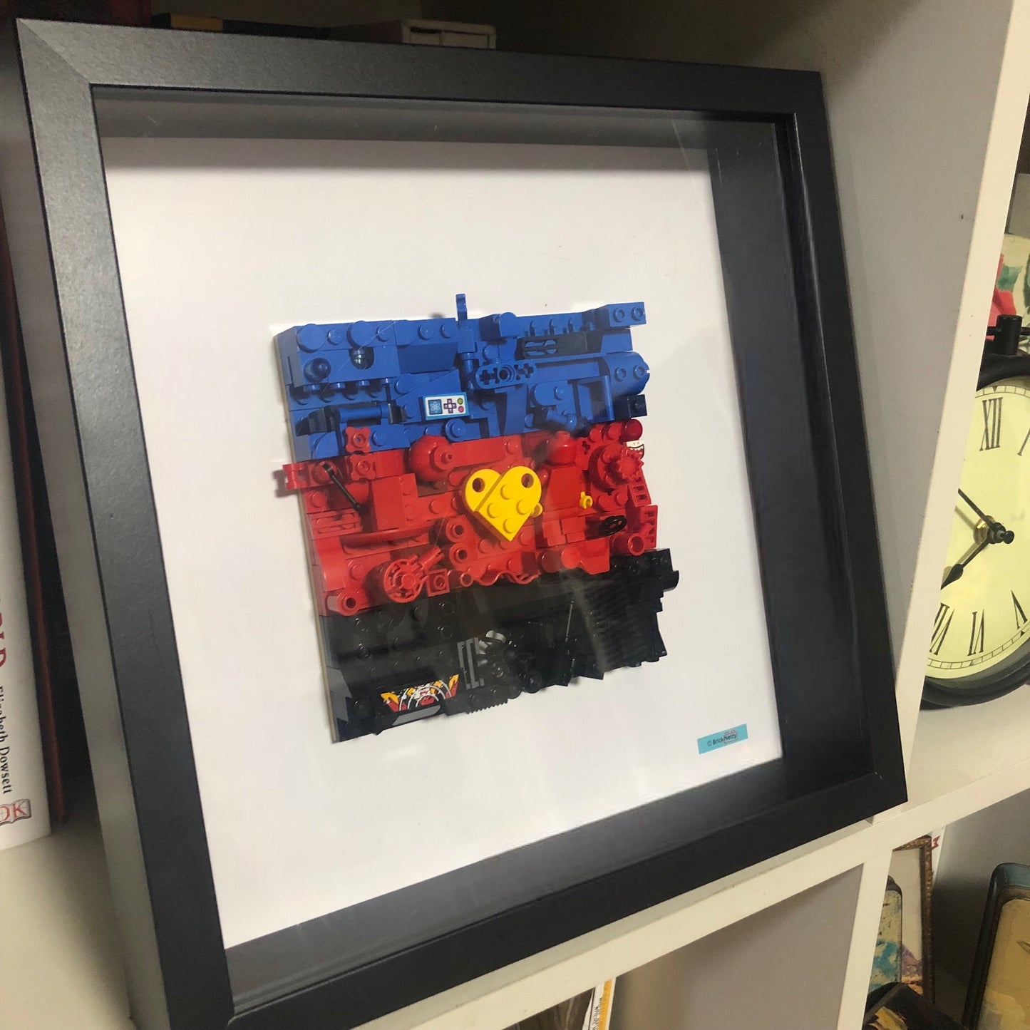 Collage Art- Polyamory Pride Flag